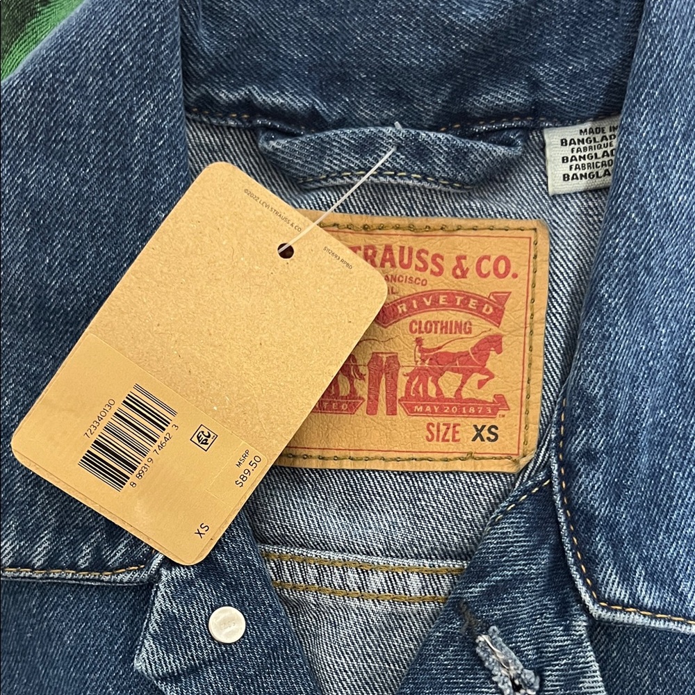 Levi's Classic Blue Denim Jacket XS